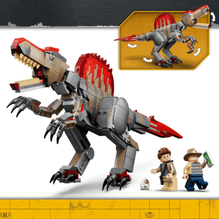 77982 LEGO® Jurassic World: Spinosauruse põgenemine 