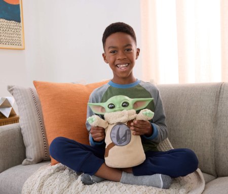 STAR WARS interaktiivne plüüsist mänguasi Grogu, JKN44 