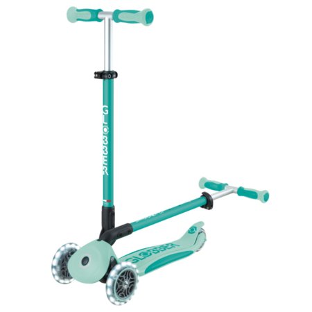 GLOBBER tõukeratas Go Up Deluxe Lights 360°, piparmündi-pistaatsia, 699-306 