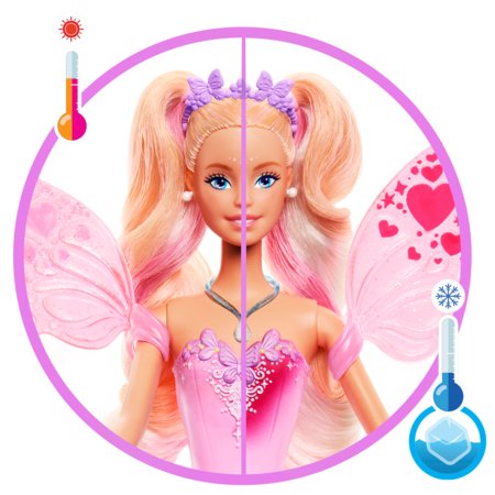 BARBIE värvimuutev haldjanukk, JCP76 