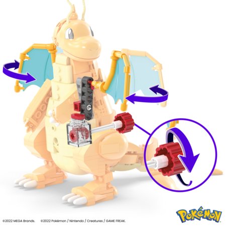 MEGA CONSTRUX POKEMON komplekt Dragonite, HKT25 