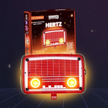 CIRCUITMESS Wacky Robot hariduslik STEM komplekt Hertz, CM-SA-HERTZ 