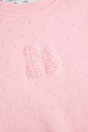 COCCODRILLO lühikeste varrukatega bodi, roosa, suurus 