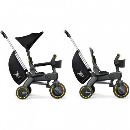 DOONA kolmerattaline Liki Trike S5 - Nitro Black SP550-99-033-015