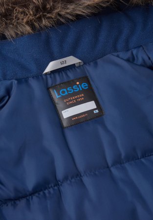LASSIE parka SELJA, tumesinine, 721774-6960 721774-6960-110