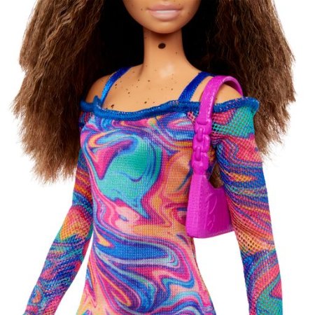 BARBIE Fashionistas nukk vikerkaare kleidiga HJT03