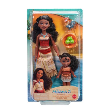 DISNEY MOANA nukkude komplekt Moana ja Simea, JBT41 