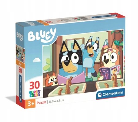CLEMENTONI pusle Bluey, 30 tk., 20594 