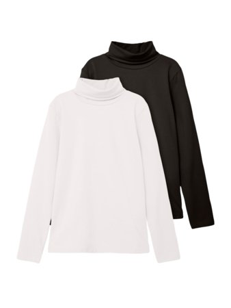 NAME IT Pikkade varrukatega ja kõrge kraega T-särk 13211815-EFEBE7, 116 