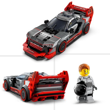 76921 LEGO® Speed Champions Audi S1 e-tron quattro võidusõiduauto 