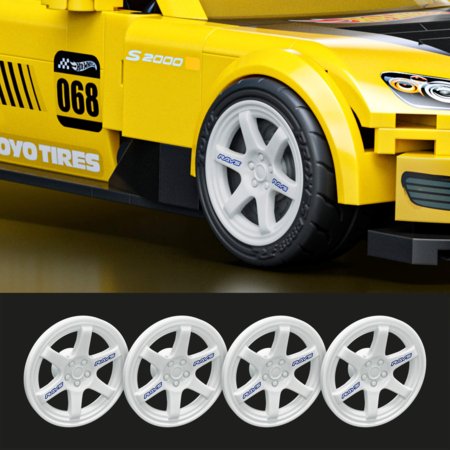 MATTEL BRICK SHOP HOT WHEELS 1:32 Honda S2000 ehituskomplekt, JFR88 