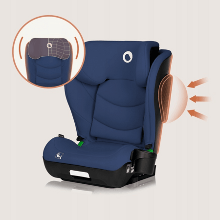 LIONELO turvatool NEAL I-SIZE, 100-150 cm., Blue navy 