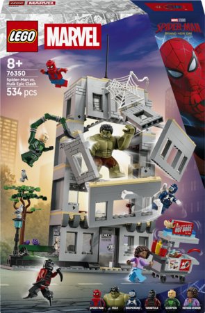 76350 LEGO® ǀ Marvel Eepiline kokkupõrge: Spider-Man vs. Hulk 