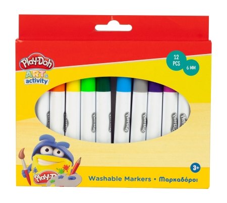 PLAYDOH pestavad viltpliiatsid 12tk, 320-00002 