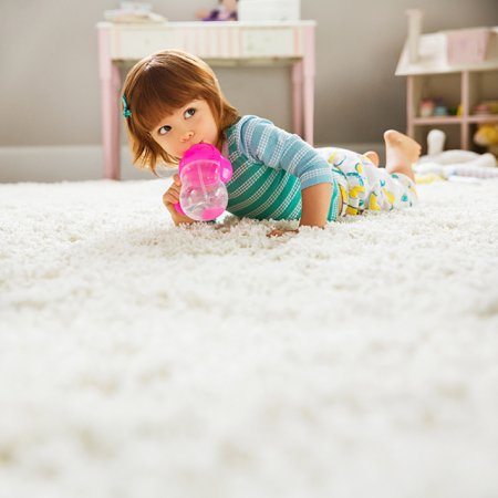 MUNCHKIN pudel kõrrega, 207ml, 6m+, pink, 90123 01248202