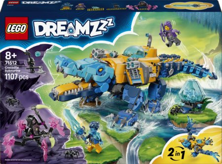 71512 LEGO® DREAMZzz™ Krokodilli allveelaev 