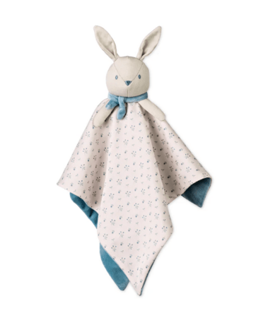 SARO kaisuloom COTTON BUNNIES, Dusty blue, 13341 