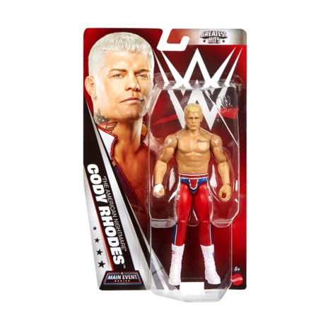 WWE Basic Action maadleja figuur, assortii, 15 cm, GDF62 