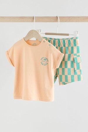 NEXT lühikeste varrukatega t-särk ja lühikesed püksid, AJ7214, 80-86 