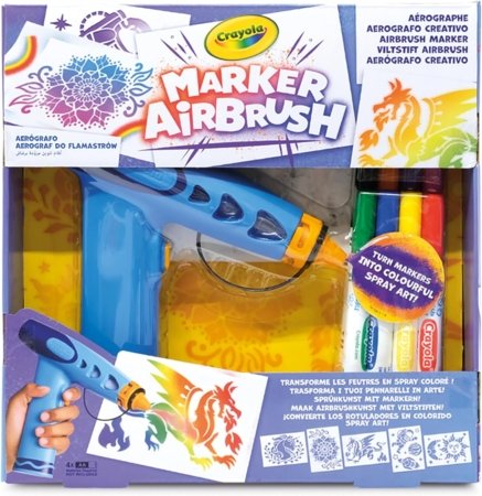 CRAYOLA loovkomplekt Marker Airbrush, 74-7696 