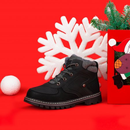 BEPPI talvesaapad, mustad, 30 suurus, 2188911 2188911-31