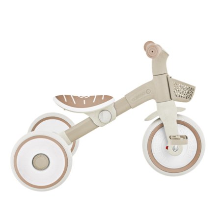 GLOBBER õppekolmerattaline Learning Trike 2in1 Plus, kookospähkli, 737-466 