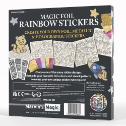 MARVINS MAGIC kleepsud Magic Foil Rainbow, MMART001 MMART001