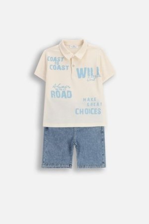 COCCODRILLO komplekt SUMMER SET BOY KIDS, värv, WC5117305XBK-022-116, 116 cm 
