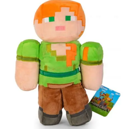 MINECRAFT 8 pehmed mänguasjad, HBN39 