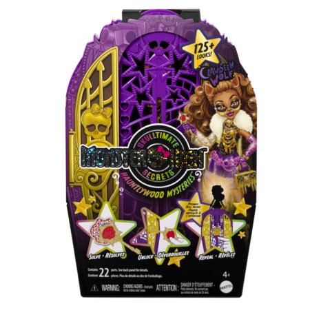 MONSTER HIGH Koljetud saladused – Hauntlywood sari: Clawdeen Wolf, JBG80 