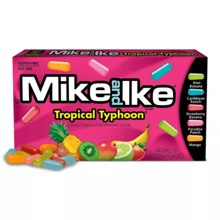 Klaaskommid MIKE AND IKE TROPICAL TYPHOON, 22g, UN0014 