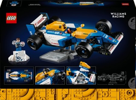 10353 LEGO® Icons Williams Racing FW14B ja Nigel Mansell 