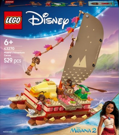 43270 LEGO® Disney Princess™ Vaiana seikluskanuu 