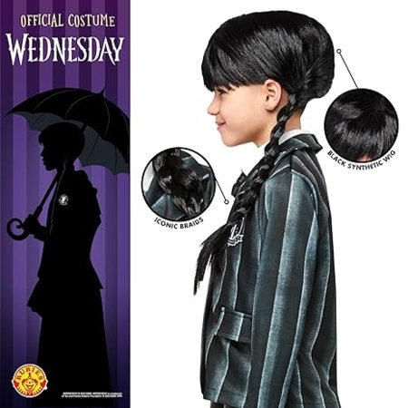RUBIES WEDNESDAY Wig, 2000153NS000 