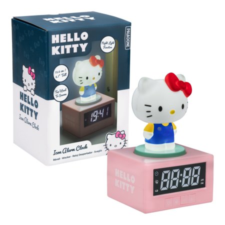 PALADONE HELLO KITTY LED-valgustusega äratuskell, PP14451HK 