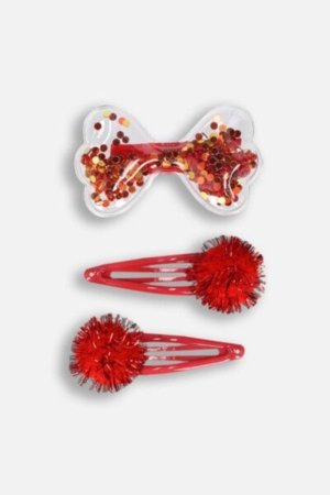 COCCODRILLO decoration PETIT BIJOU, punane, ZC4311703PBJ-009-000, one size cm 