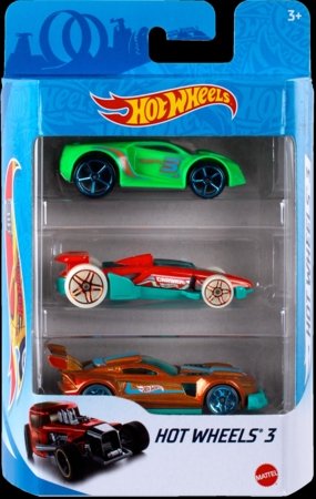 HOT WHEELS 3 autot komplekt, K5904 