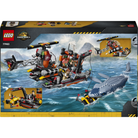 77983 LEGO® Jurassic World: Mosasauruse paadirünnak 