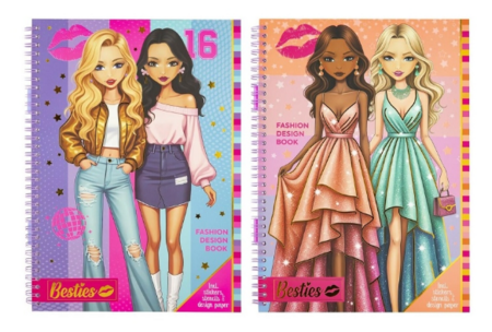BESTIES FASHION DESIGN loov vihik, 140056 