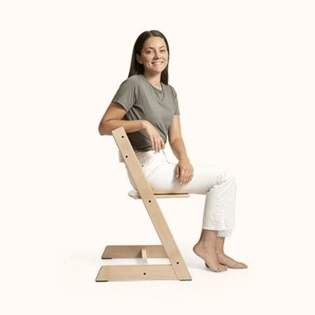 STOKKE söögitool koos turvakaarega TRIPP TRAPP, black, 684600 