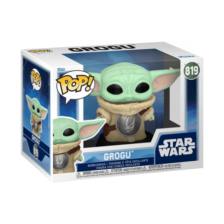 FUNKO POP! vinila figūriņa: Star Wars: Mandalorian & Grogu - Grogu, 90447 