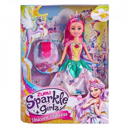 SPARKLE GIRLZ 27cm nukk Unicorn Princess, sortiment, 10093 10093