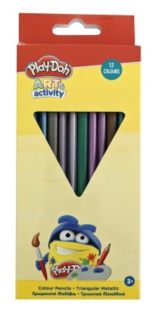 PLAYDOH Color pencils 12pcs., 320-20005 