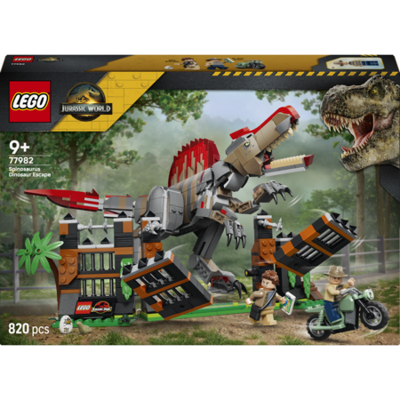 77982 LEGO® Jurassic World: Spinosauruse põgenemine 