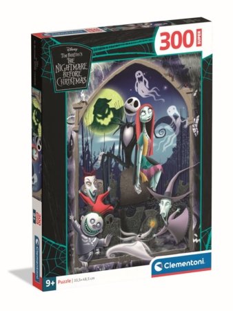 CLEMENTONI CHILDREN PUZZLE Ssuper Nightmare Before Christmas, 300 tk,, 21743 