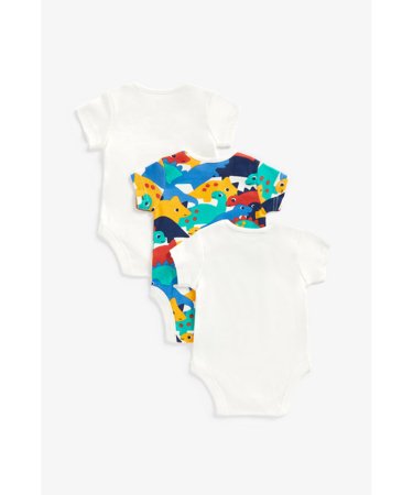 MOTHERCARE lühikeste varrukatega bodi, 3 tk., BB398 568858
