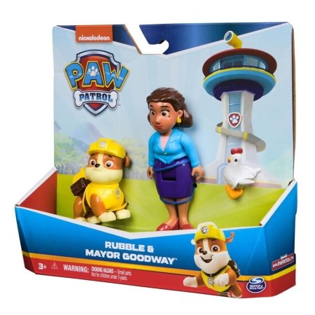 PAW PATROL figuur Hero Pup Core Rubble, 6070749 