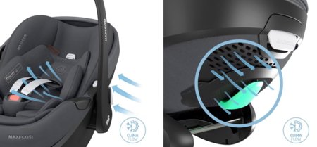 MAXI COSI turvahäll PEBBLE 360 Pro 2, Twillic Graphite, 8052204110 