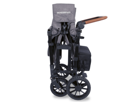 WONDERFOLD sportkäru neljale W4 LUXE, volcano black, W4LUX-BLK 