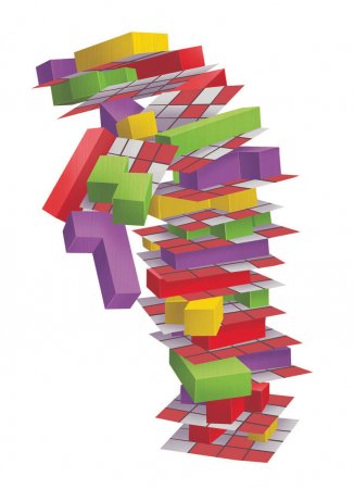 TOYROCK game Crazy Tower FI, 62020050 62020050